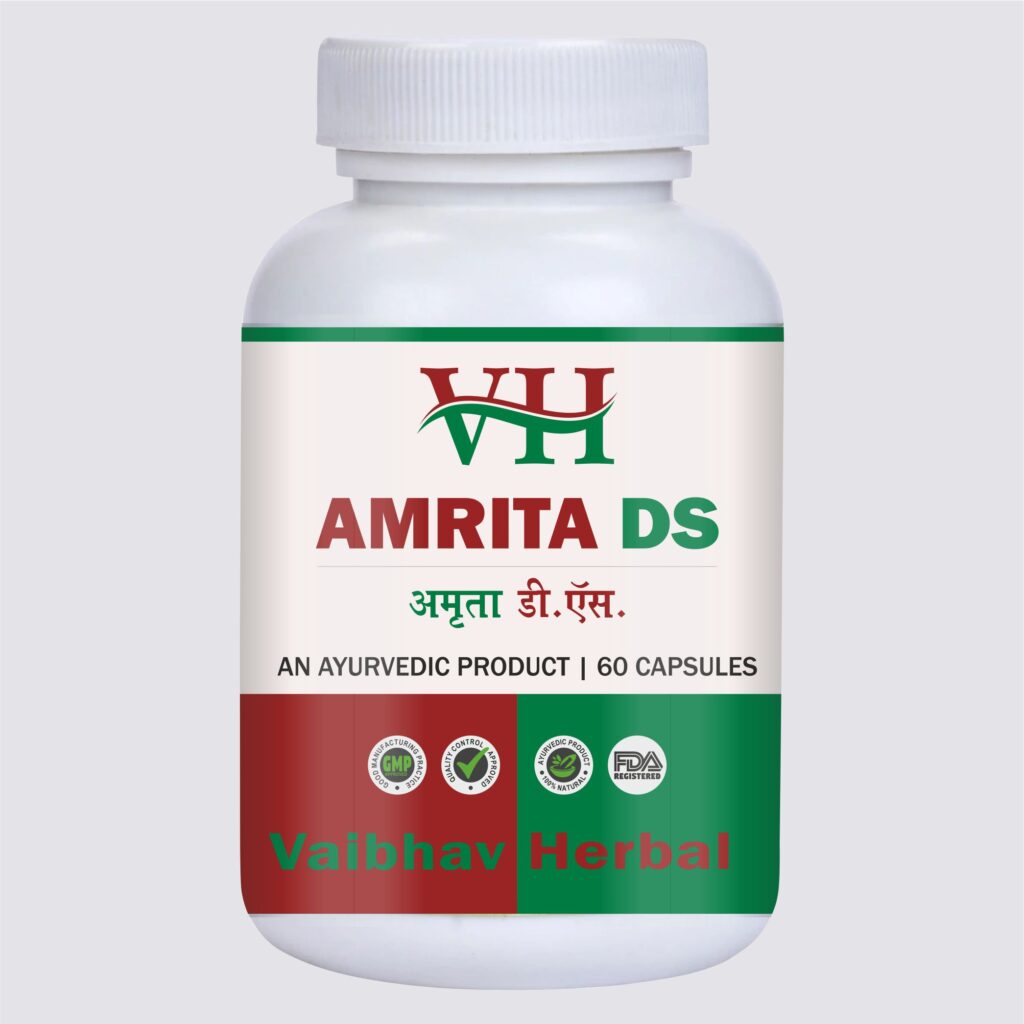 Amrita DS Capsules | Giloy | Sanshmani Medicine - Vaibhav Herbal